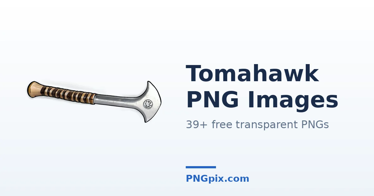 Tomahawk PNG images