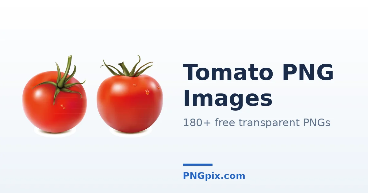 Tomato PNG images