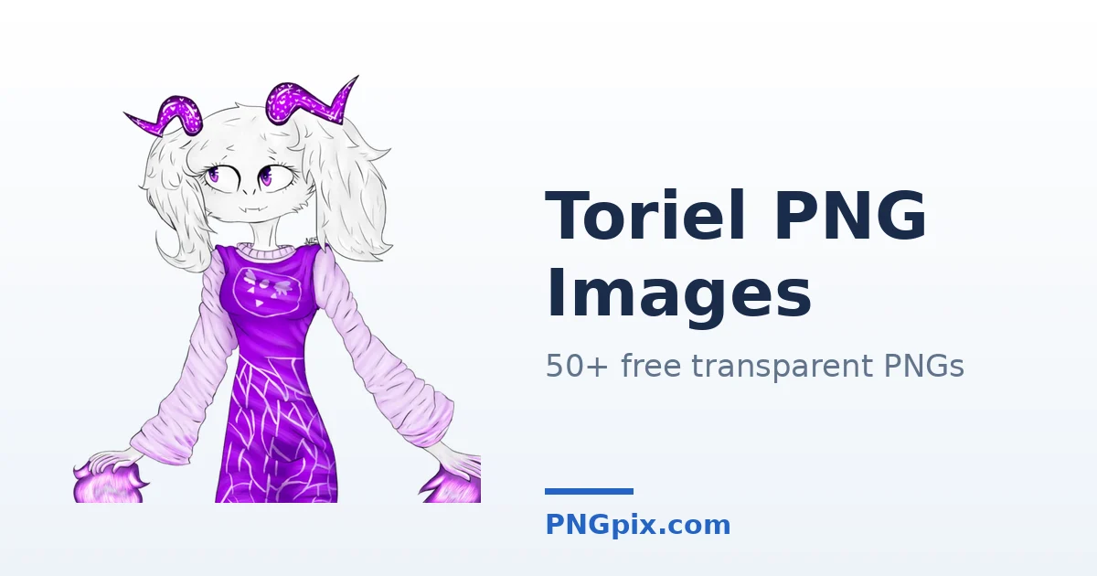 Toriel PNG images