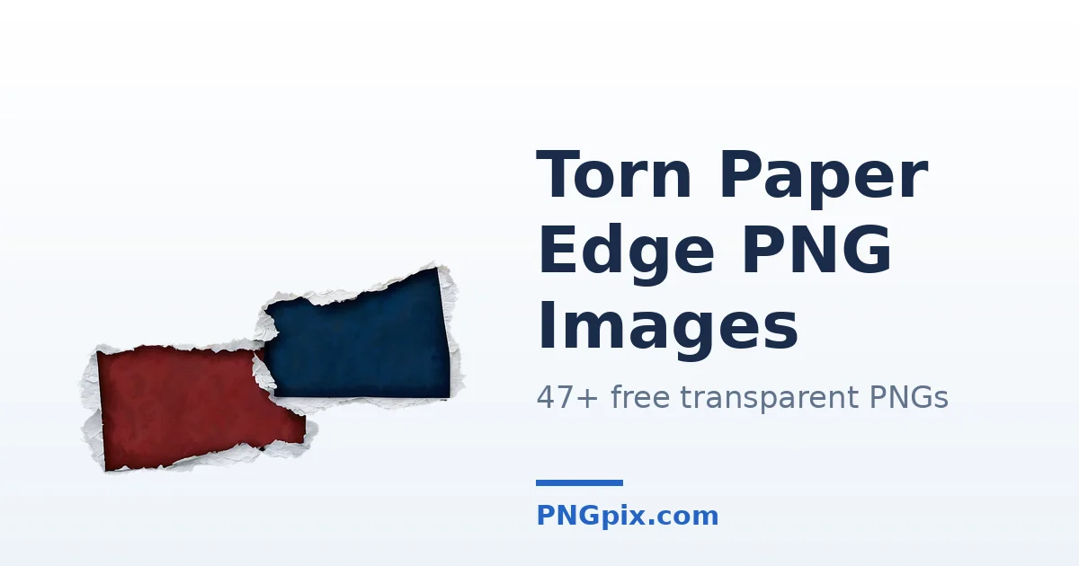 Torn Paper Edge PNG images