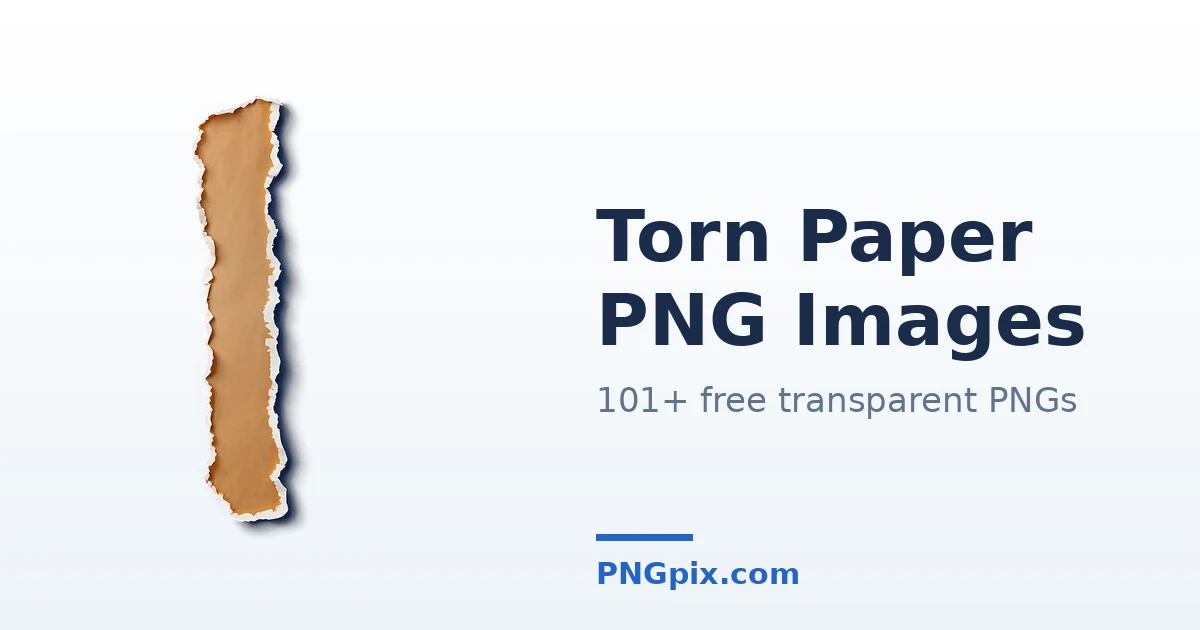 Torn Paper PNG images