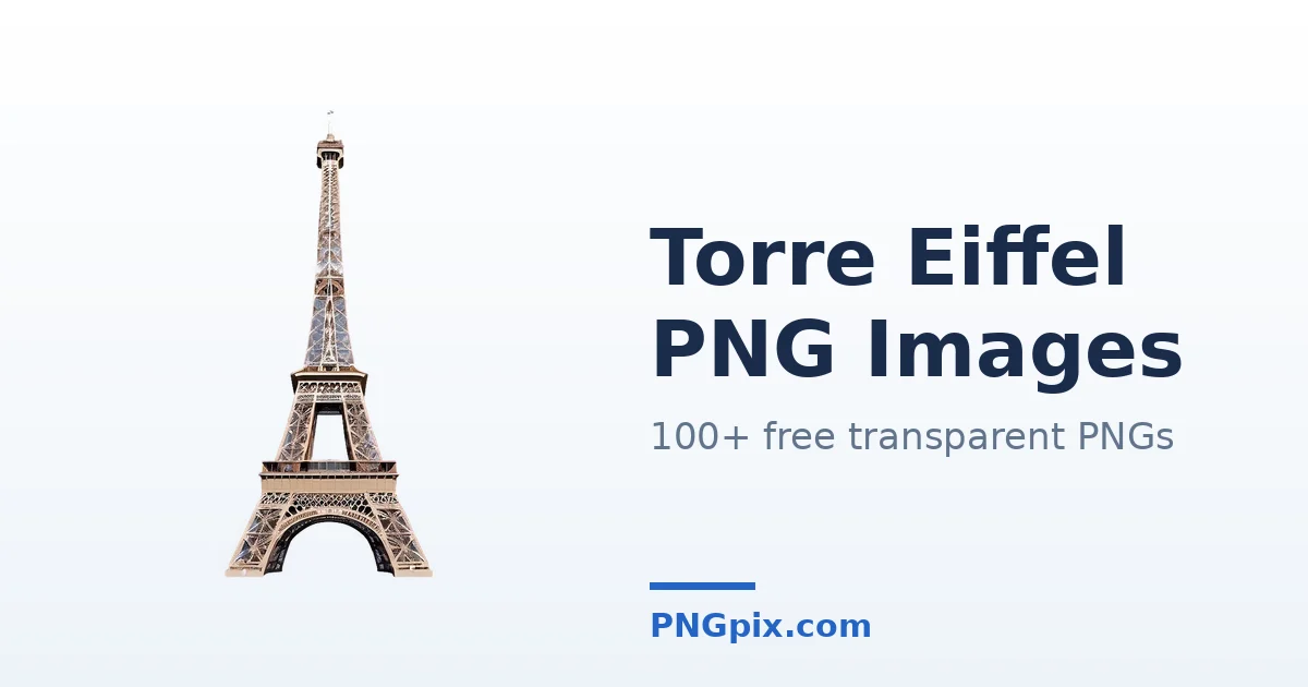 Torre Eiffel PNG images