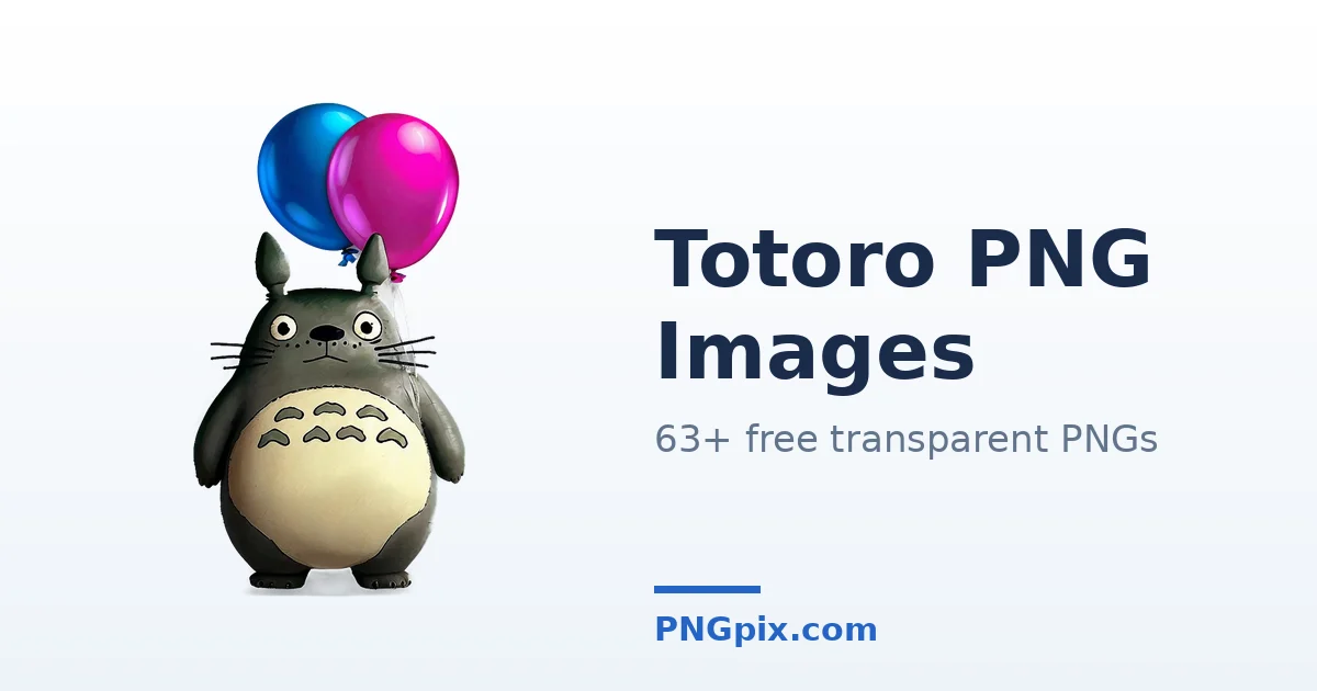 Totoro PNG images