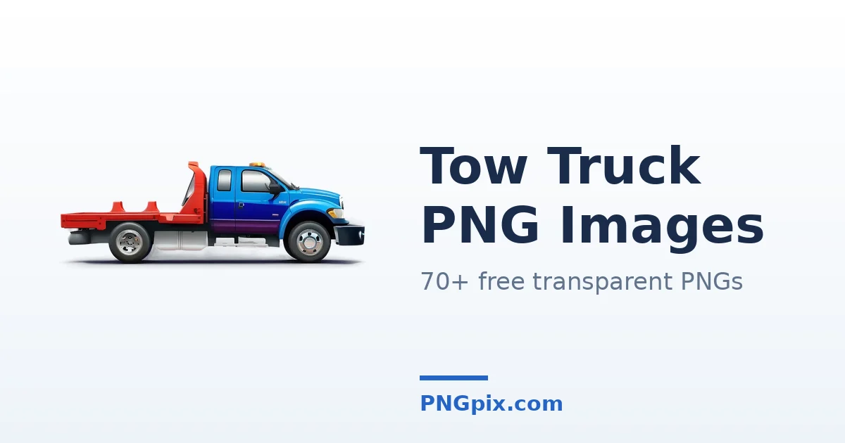 Tow Truck PNG images