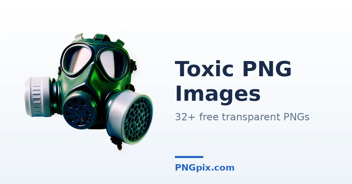 Toxic PNG images