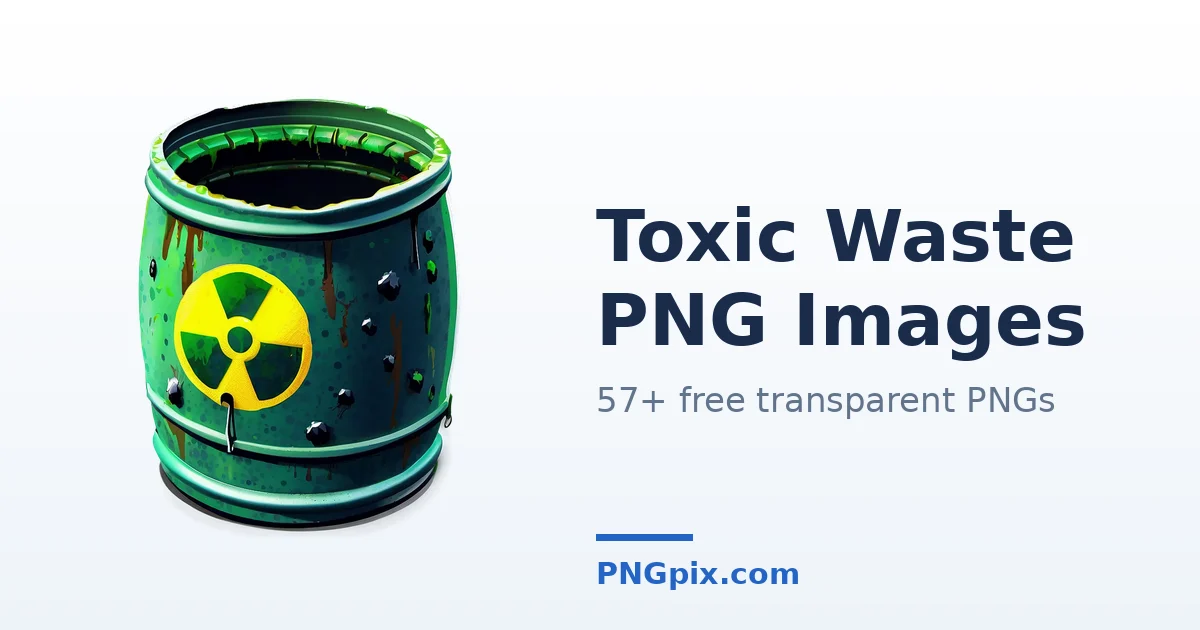 Toxic Waste PNG images