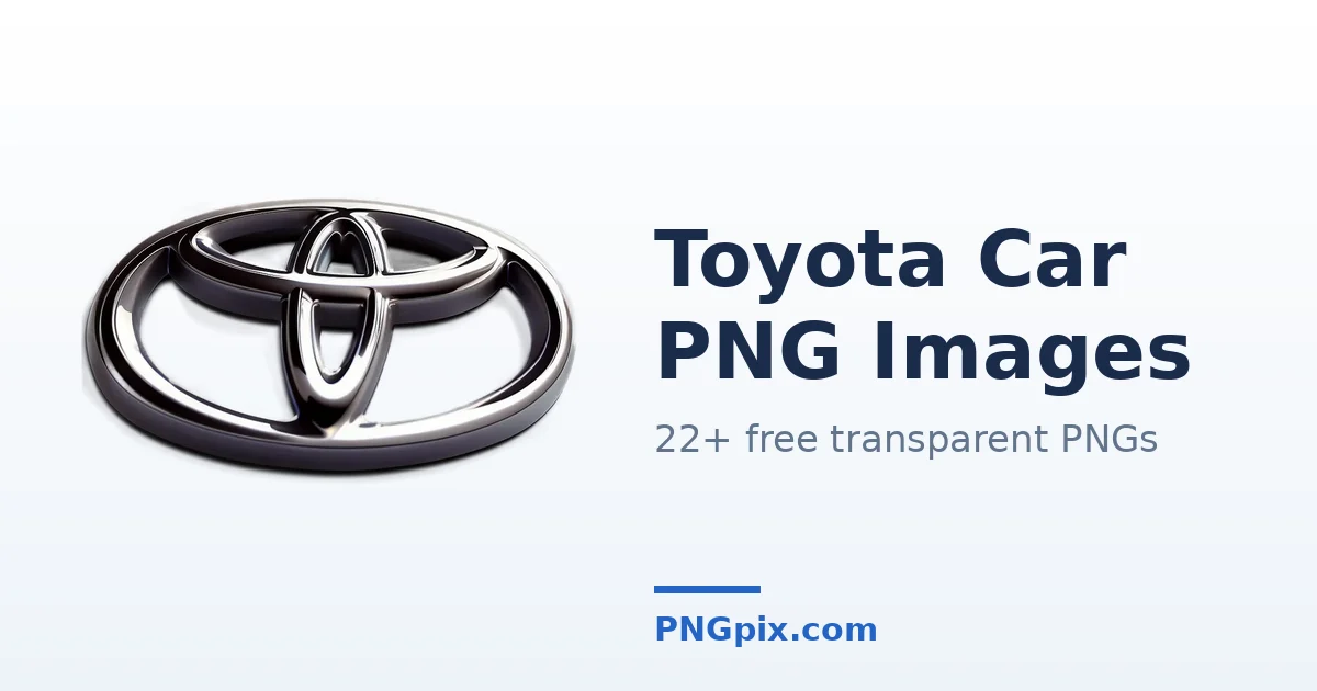 Toyota Car PNG images