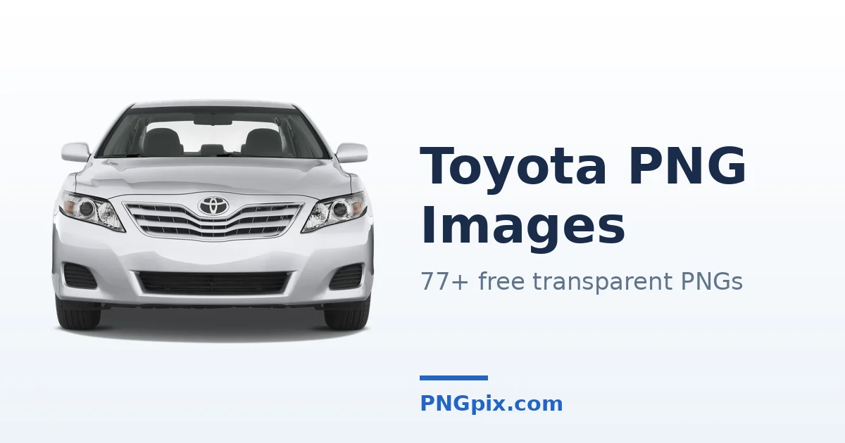 Toyota PNG images