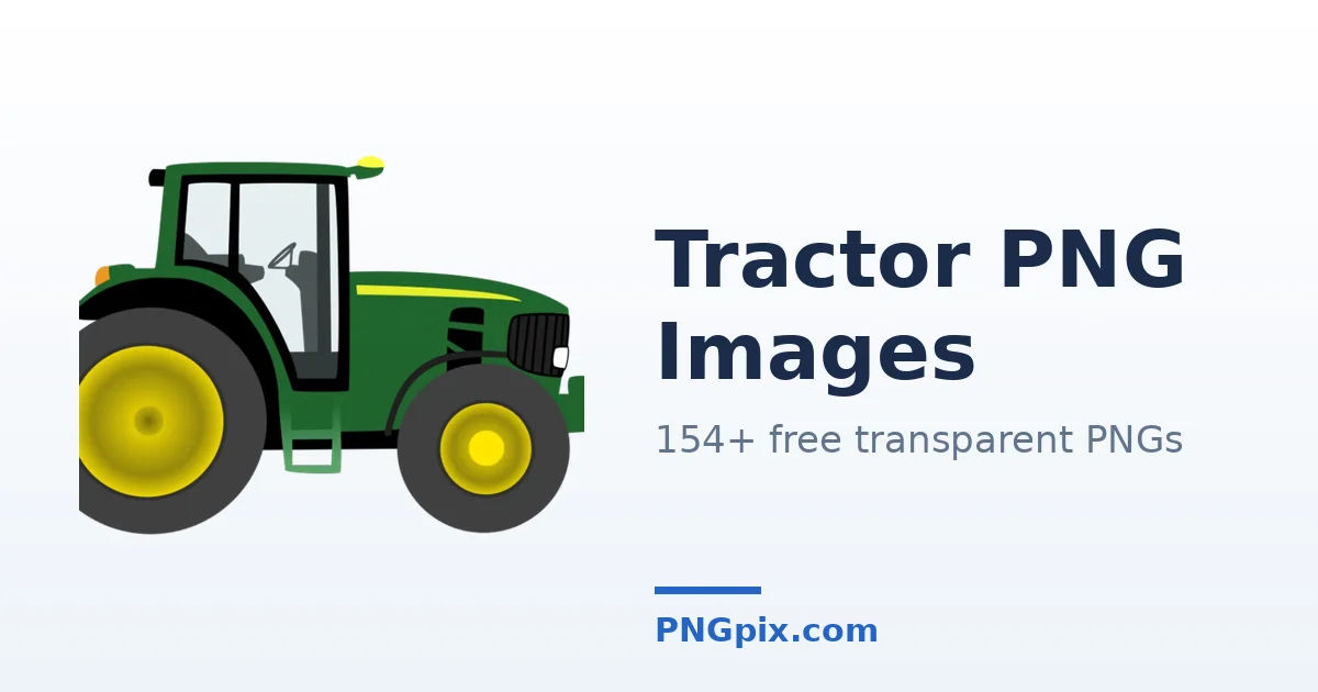 Tractor PNG images