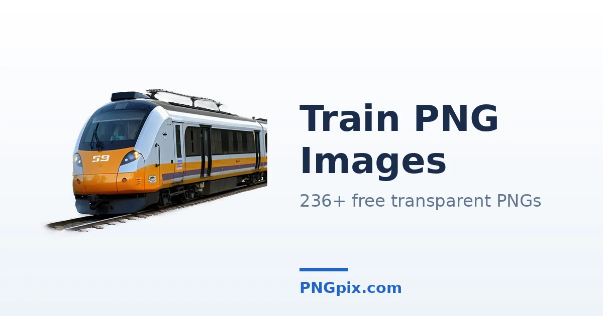 Train PNG images