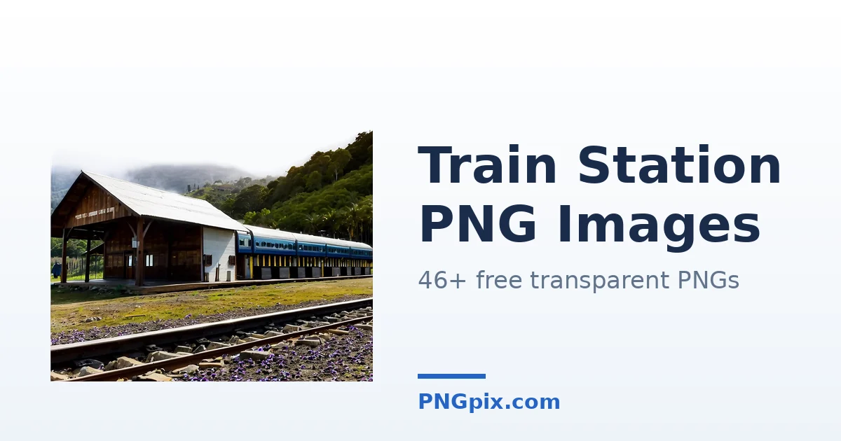 Train Station PNG images