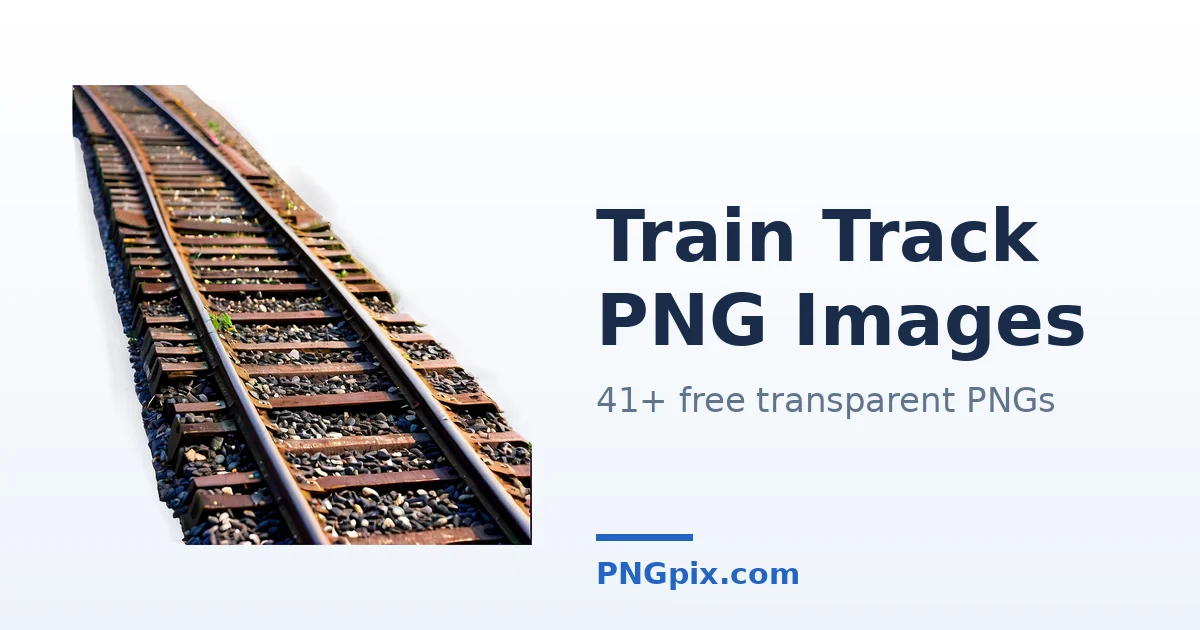 Train Track PNG images