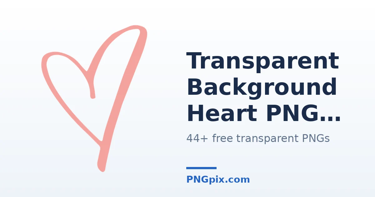Transparent Background Heart PNG images