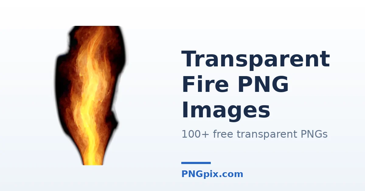 Transparent Fire PNG images