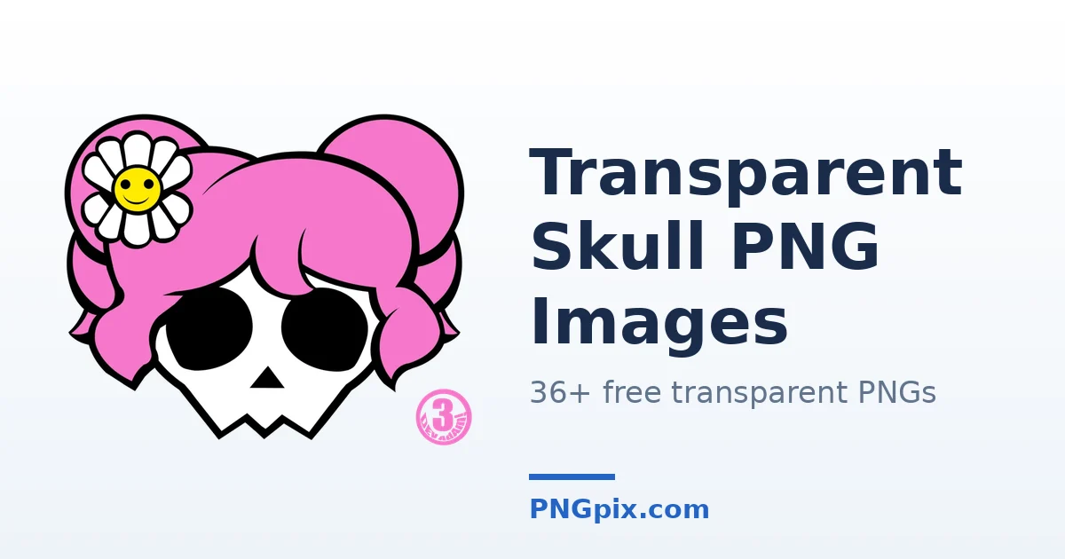 Transparent Skull PNG images
