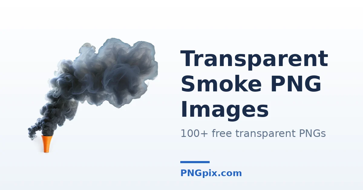 Transparent Smoke PNG images