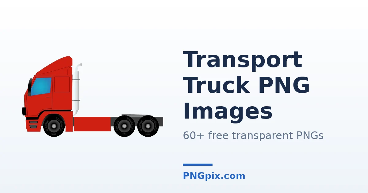 Transport Truck PNG images