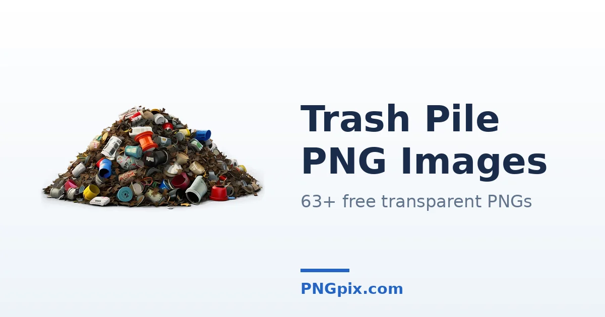 Trash Pile PNG images