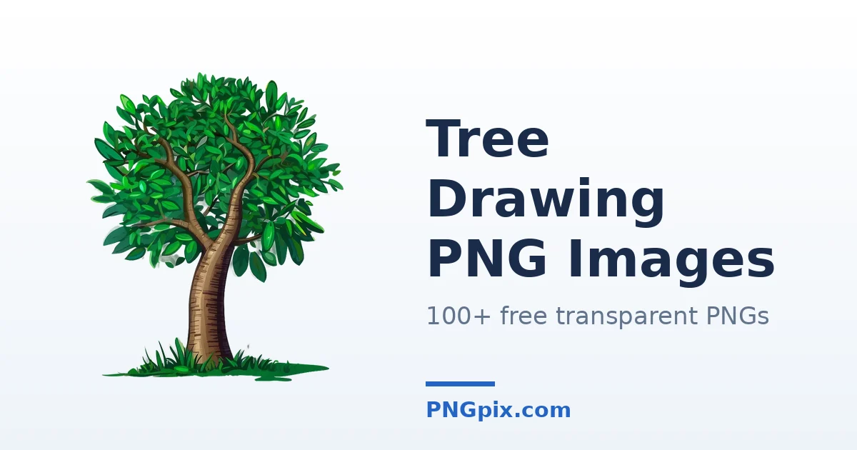 Tree Drawing PNG images