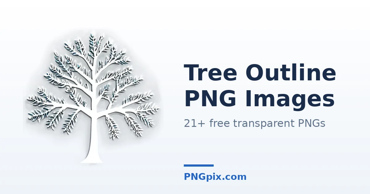 Tree Outline PNG images