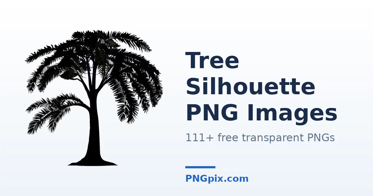 Tree Silhouette PNG images