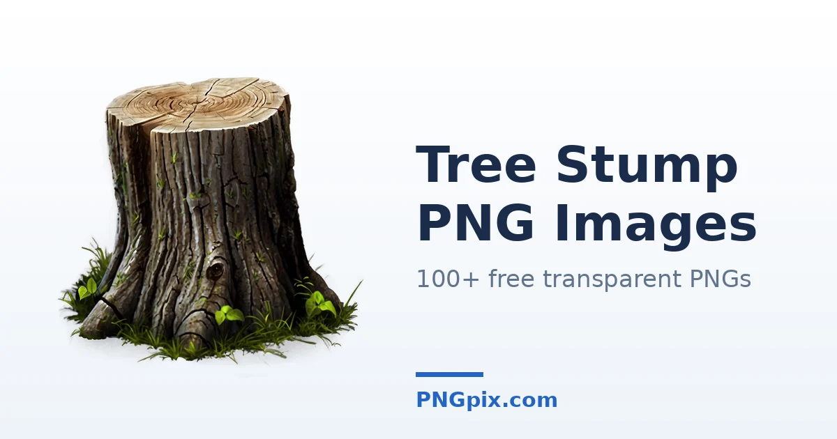 Tree Stump PNG images