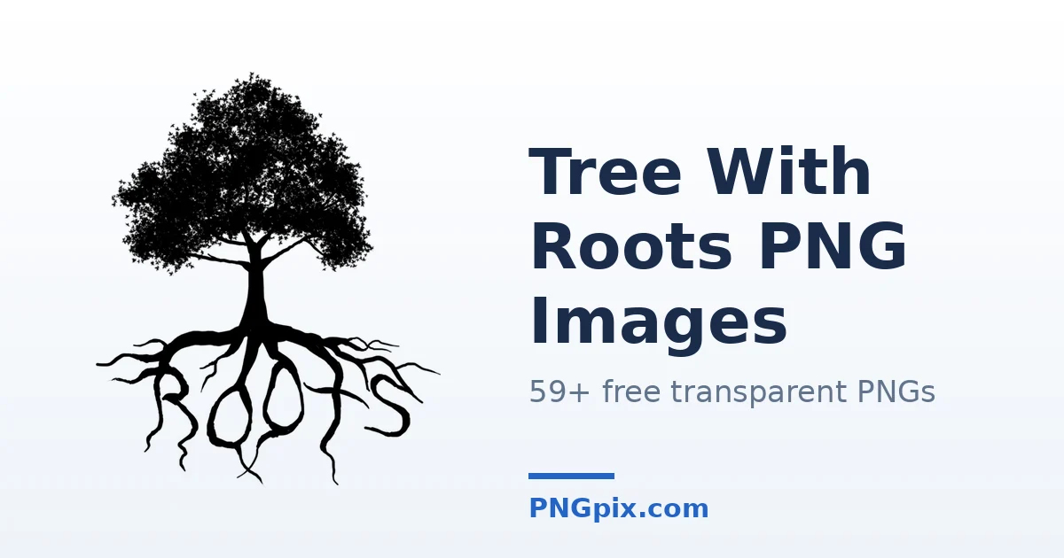 Tree With Roots PNG images