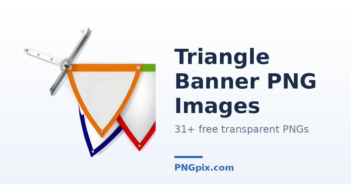 Triangle Banner PNG images
