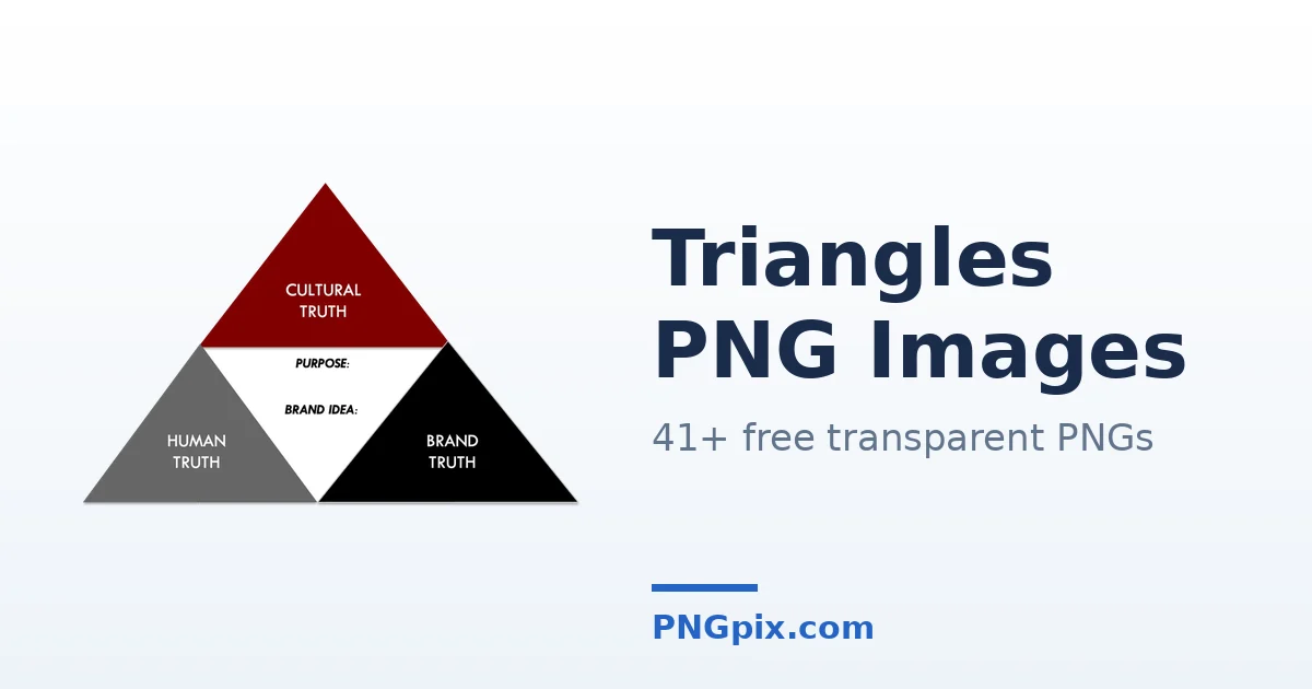 Triangles PNG images
