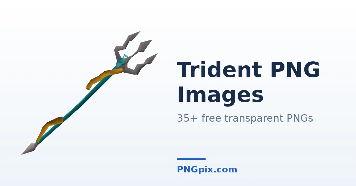 Trident PNG images