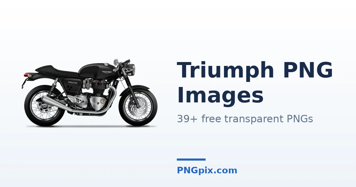Triumph PNG images