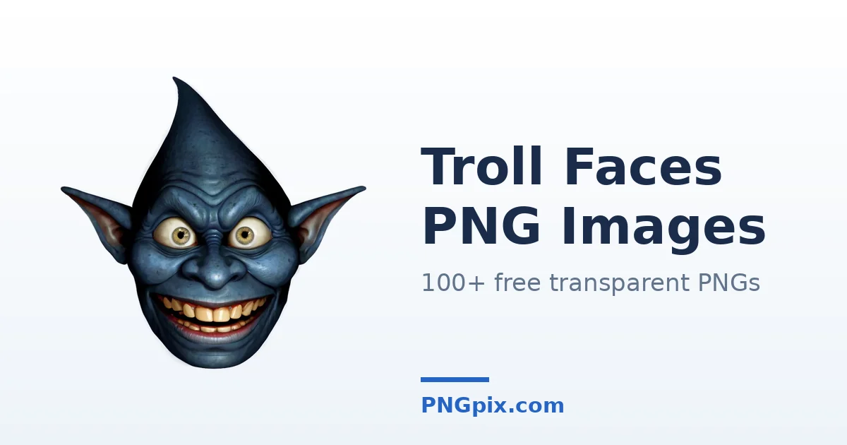 Troll Faces PNG images