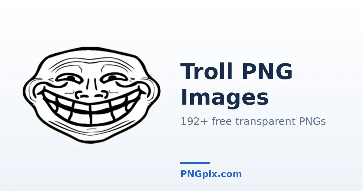 Troll PNG images