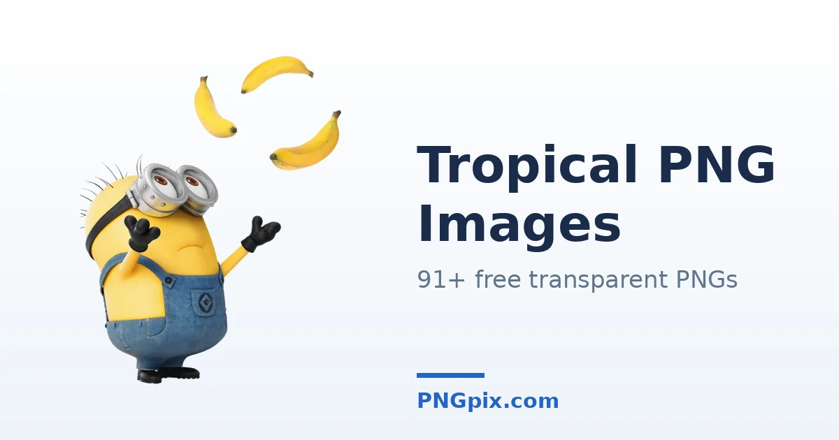 Tropical PNG images