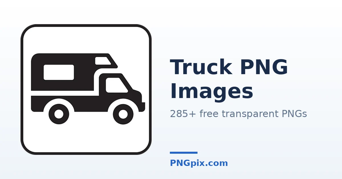 Truck PNG images