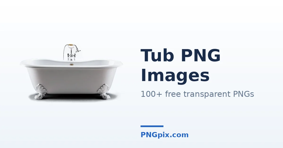 Tub PNG images