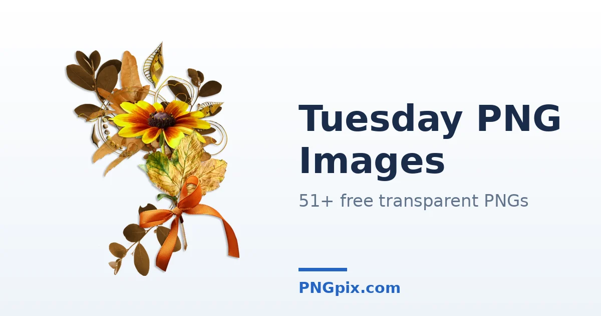 Tuesday PNG images