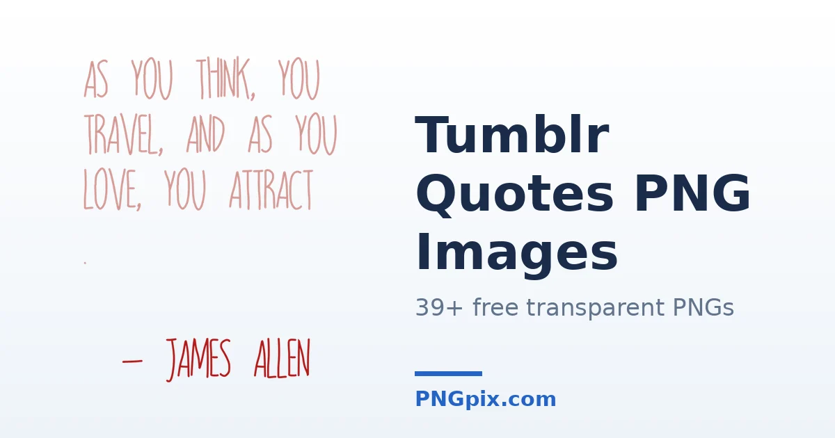 Tumblr Quotes PNG images