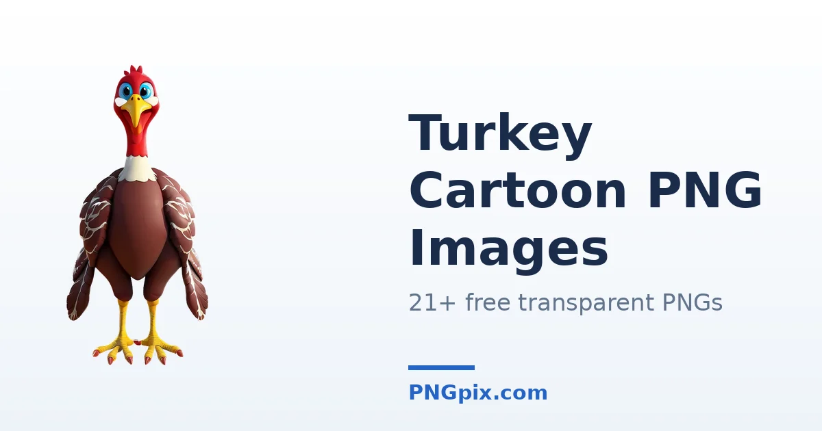 Turkey Cartoon PNG images