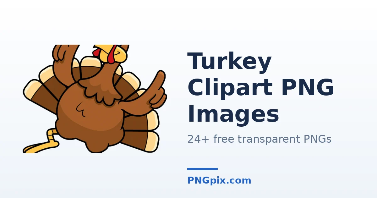 Turkey Clipart PNG images