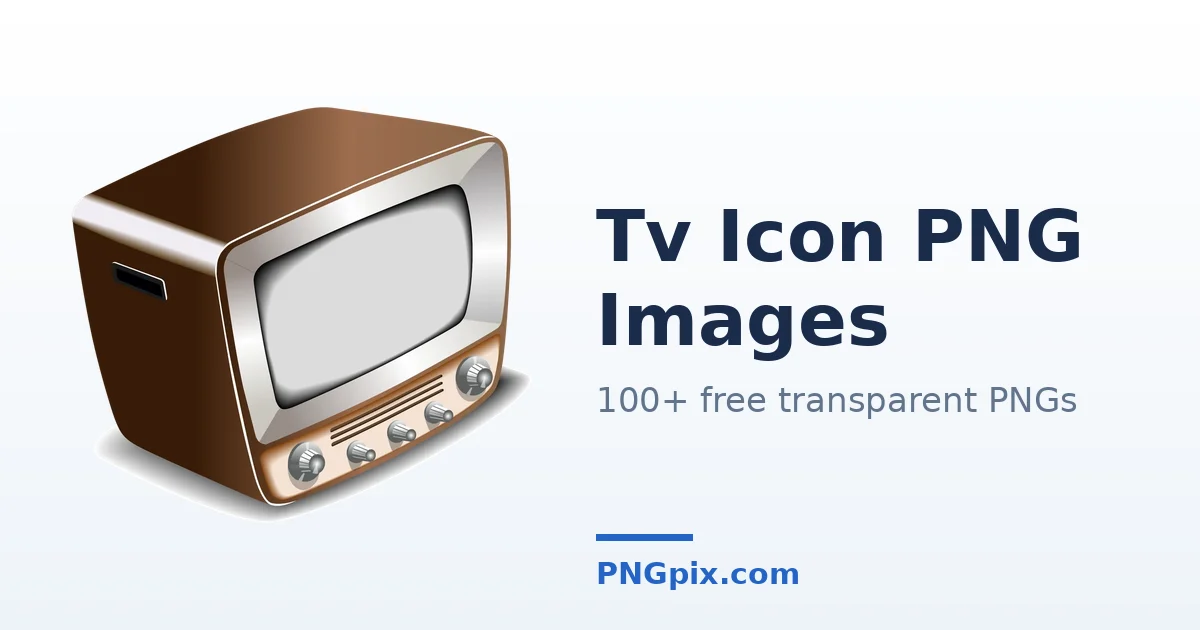 Tv Icon PNG images