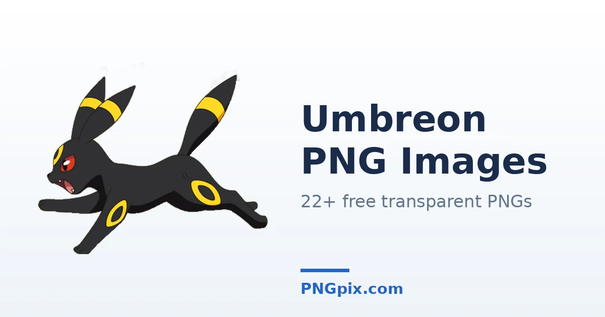Umbreon PNG images