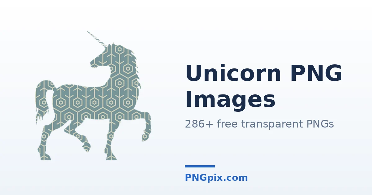 Unicorn PNG images