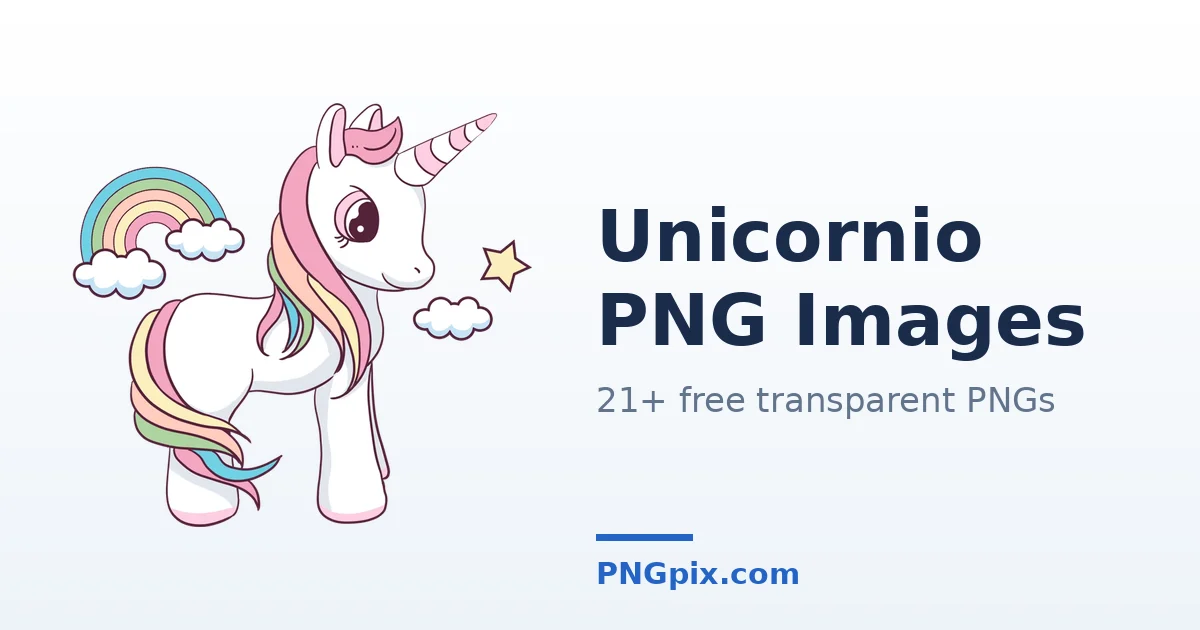 Unicornio PNG images