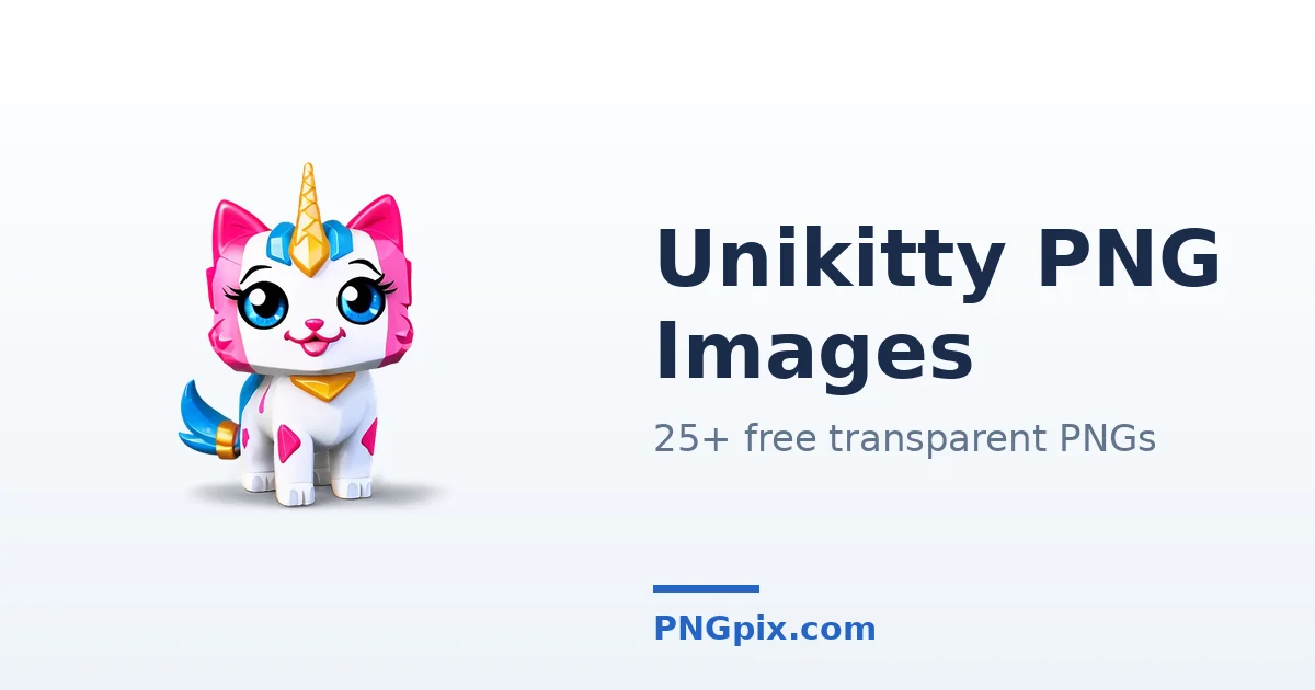 Unikitty PNG images