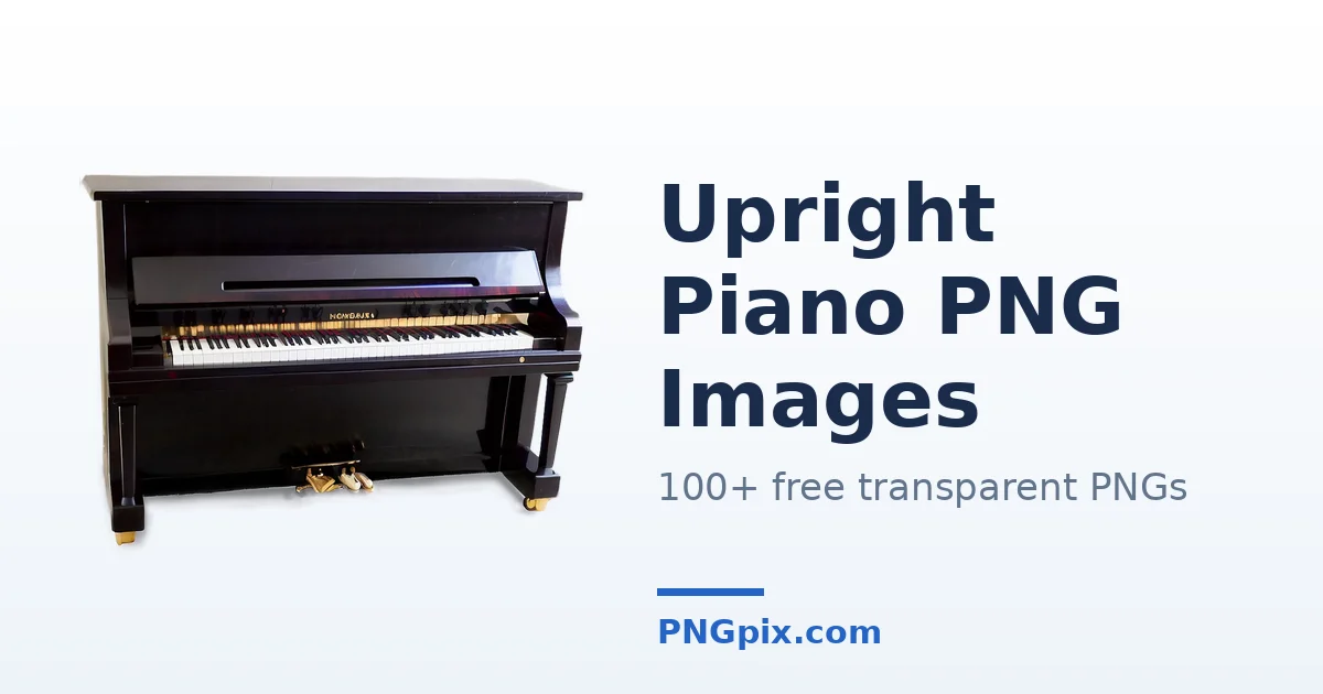 Upright Piano PNG images