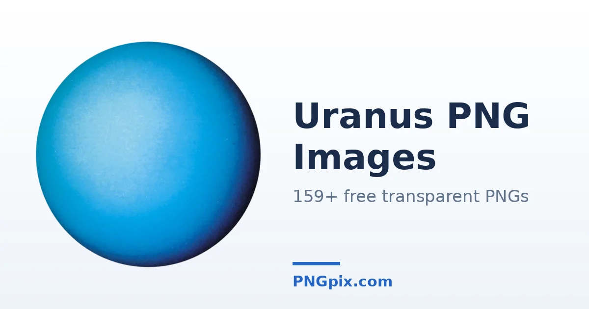 Uranus PNG images