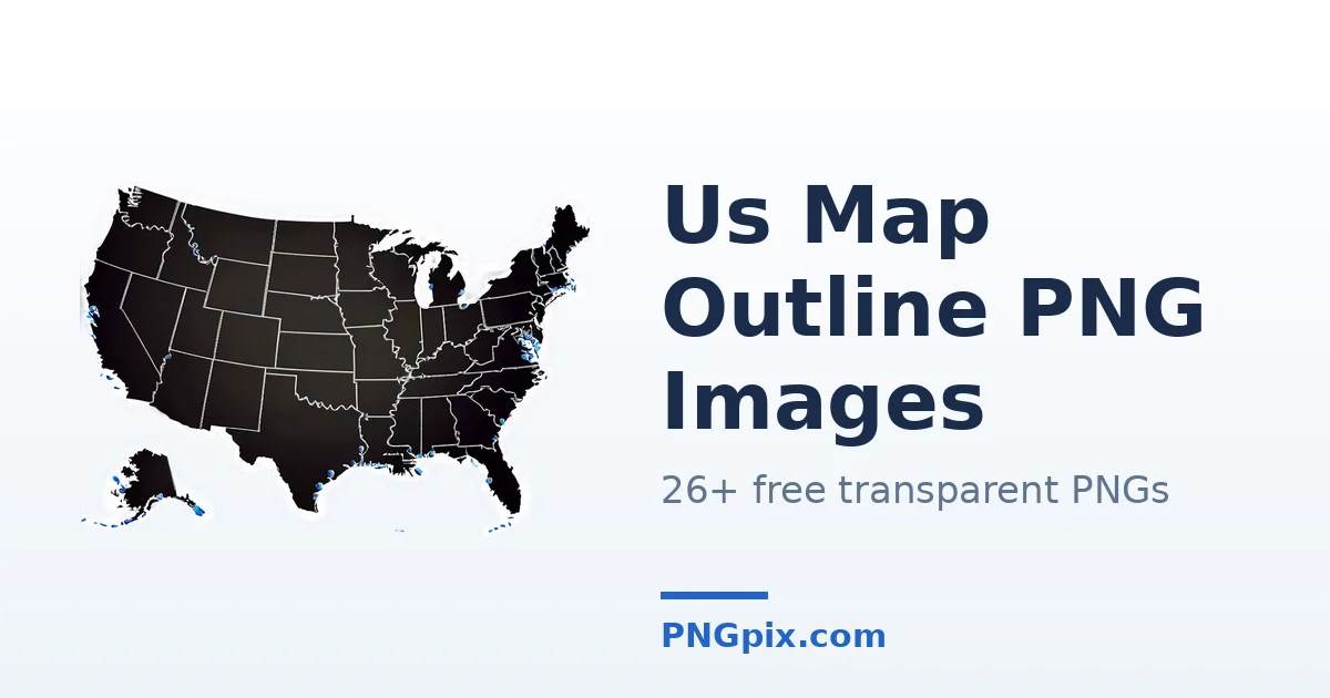 Us Map Outline PNG images