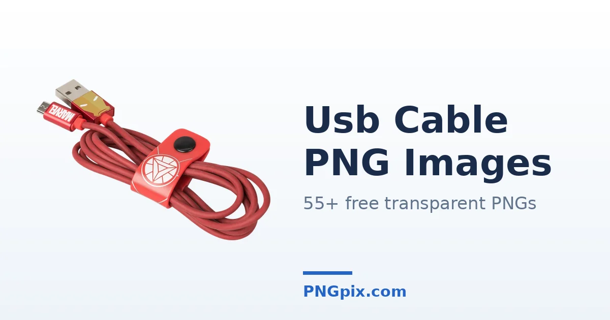Usb Cable PNG images