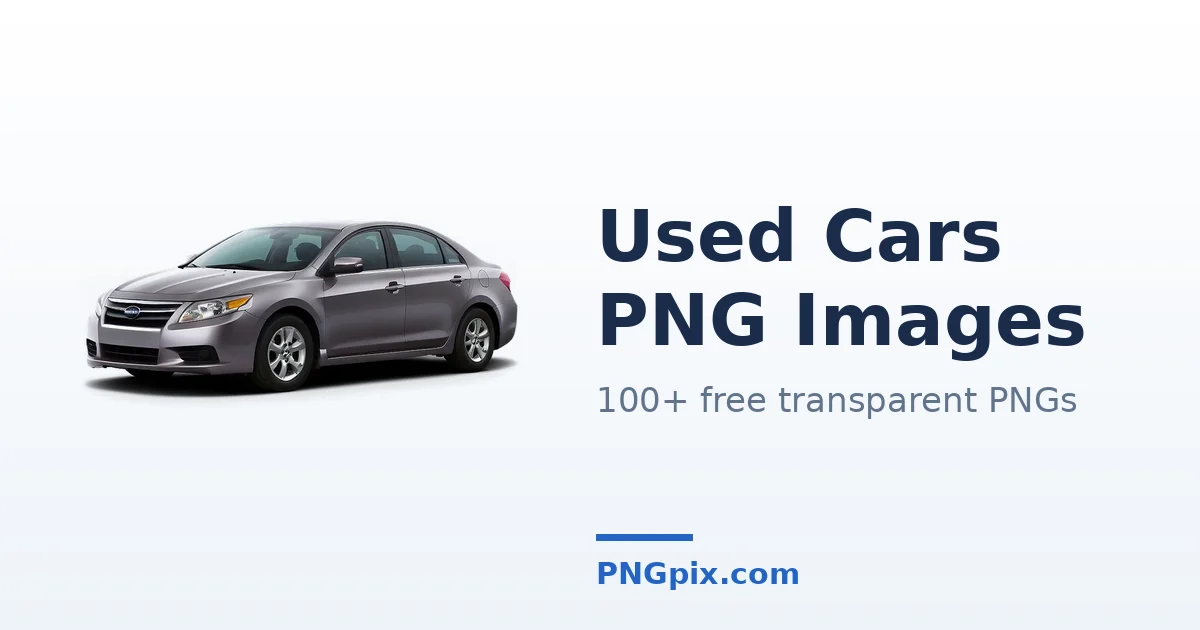 Used Cars PNG images